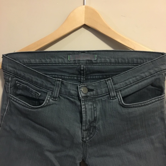 J Brand Grey Cigarette Jeans - Picture 4 of 6